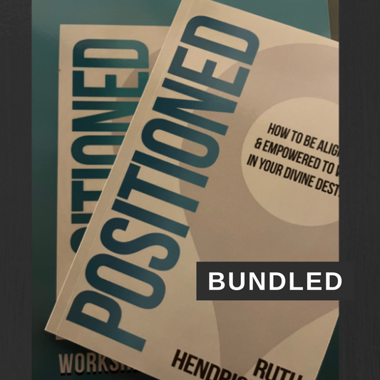 Bundle: Positioned: How to be Aligned & Empowered to Walk in Your Divine Destiny - BOOK AND WORKBOOK